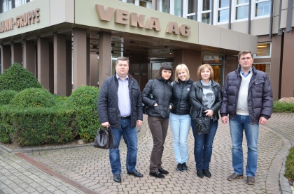 Дилеры компании "КАНТАЛЬ" на заводе VEKA AG в Германии 