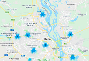 Как разместить информацию о своей торговой точке на карте veka.ua
