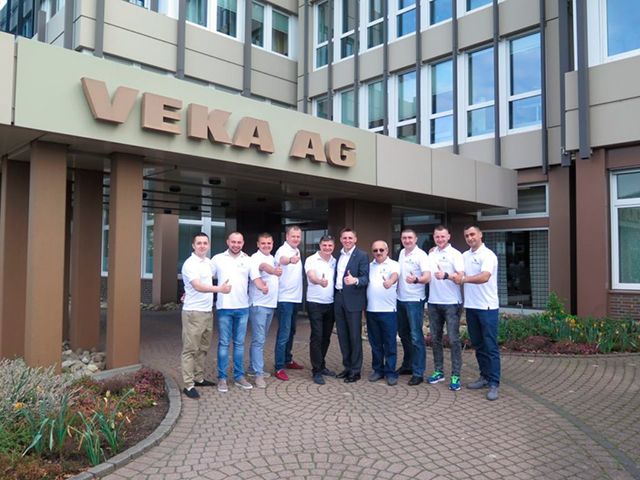 Работники компании "Інтергарант" посетили VEKA AG в Германии