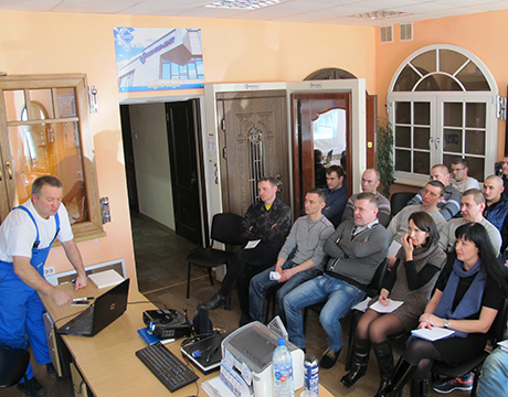 VEKA провела семинары для монтажников компании "Інтергарант"