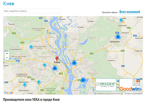 Как разместить информацию о своей торговой точке на карте veka.ua